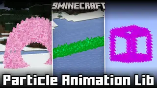 Particle Animation Lib Mod (26.1.2, 1.20.1) – Library Mod To Create Cool Particle Effects With Ease