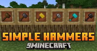 Simple Hammers Mod (26.2, 1.20.1) – Perfect Tools For Builders And Miners