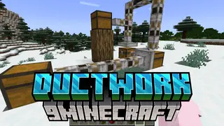 Ductwork Mod (26.1.2, 1.20.1) – Streamline Item Movement