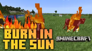 Burn In The Sun Mod (26.1.2, 1.20.1) – Custom Sun Burn Entities