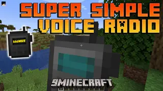 Super Simple Voice Radio Mod (1.21.11, 1.20.1) – Simple Handheld Radio