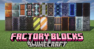 Factory Blocks Mod (26.2, 1.20.1) – Industrial-Style Blocks