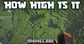 How High Is It Mod (26.2, 1.21.1) – Real-Time Fall Distance HUD