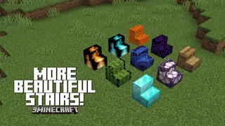 More Beautiful Stairs Mod (26.1.2, 1.20.1) – 100+ New Stairs!