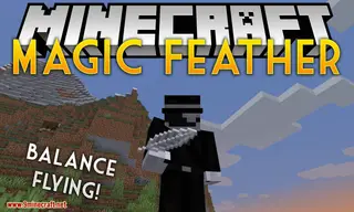 Magic Feather Mod (1.20.1) – Flying in Survival Mode
