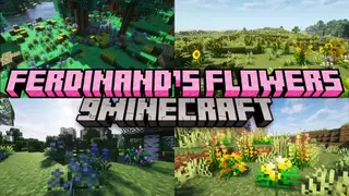 Ferdinand's Flowers Mod (1.21.11, 1.20.1) – So Many Beautiful Flowers