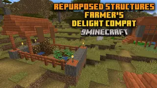 Repurposed Structures Farmer's Delight Compat Mod (26.2, 1.21.1) – Village Farms Just Got Better