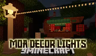 Moa Decor Lights Mod (1.21.8, 1.20.1) – Lights-Themed Decorations