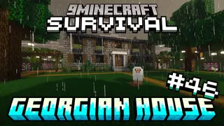 Survival Georgian House 46 Map (26.x, 1.21) – Skip the Early Grind with a Cozy Plains Home