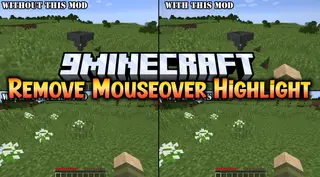 Remove Mouseover Highlight Mod (1.21.8, 1.20.1) – Disable Block Outline