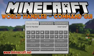 World Handler – Command GUI Mod (1.21.11, 1.20.1)