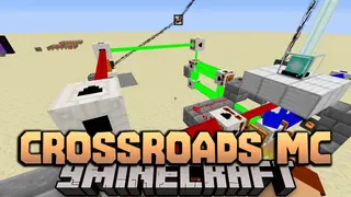 Crossroads MC Mod (1.21.11, 1.20.1) – Earn Magic with Technology