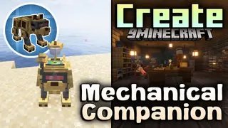 Create Mechanical Companion Mod (1.21.1, 1.20.1) – Your Own Upgradable Wolf