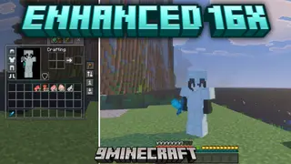 Enhanced 16x Texture Pack (26.x) – Boost FPS With Shorter Swords And A Dark UI
