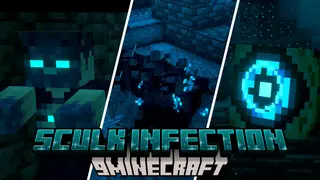 Sculk Infection Mod (1.21.11, 1.20.1) – Sculk Worm, The Watcher and More