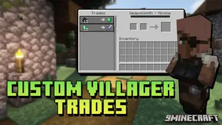 Custom Villager Trades Mod (1.21.1, 1.20.1) – Create Your Own Villager Trades