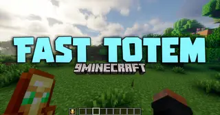 Fast Totem Mod (1.21.11, 1.20.1) – Never Die Fumbling For A Totem