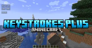 Keystrokes Plus Mod (1.21.11) – Monitor Your Clicks Per Second During PvP