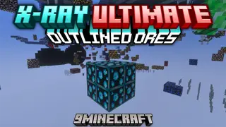XRay Ultimate Outlined Ores Texture Pack (26.x, 1.21) – See Hidden Ores Through Solid Walls