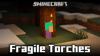 Fragile Torches Mod (1.21.1, 1.20.1) – Rethink Your Cave Lighting