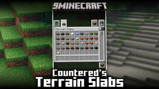 Countered's Terrain Slabs Mod (26.1.2, 1.20.1) – Naturally Smooth Terrain Slabs