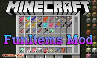 FunItems Mod (1.21.1, 1.20.1) – New Items with Special Abilities
