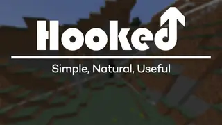 Hooked Mod 1.12.2 (Terraria Style Hooks, Grappling Hooks) (1.21.1)