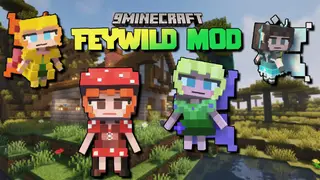 Feywild Mod (1.21.1, 1.20.1) – Fantastic Biomes, Dwarves, Fairies, Quests, Summons