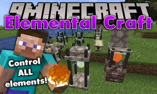 Elemental Craft Mod (1.21.1, 1.20.1) – Control All Elements