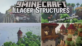 Illager Structures Mod (1.21.1, 1.20.1) – Raid Massive Illager Bases