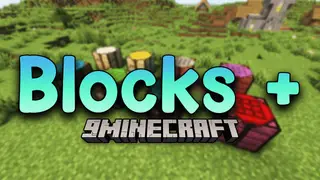 Blocks + Mod (1.21.1, 1.20.1) – Build with Diamond & Bamboo