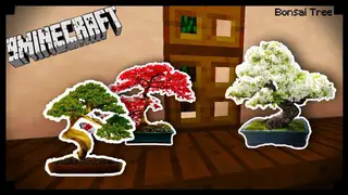 Bonsai Trees Mod (1.21.1, 1.20.1) – A Tree Farm in One Block
