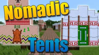 Nomadic Tents Mod (1.21.1, 1.20.1) – Pack Up Your Base and Go