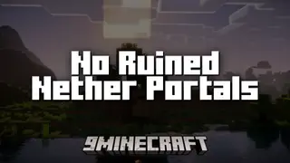 No Ruined Nether Portals Mod (1.21.11, 1.20.1) – Disables Ruined Portal Generation