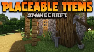 Placeable Items Mod (1.21.1, 1.20.1) – More Item Interactions