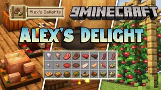 Alex's Delight Mod (1.21.1, 1.20.1) – Alex's Mobs + Farmer's Delight
