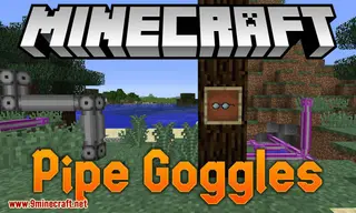 Pipe Goggles Mod 1.14.4, 1.12.2 (Helps with You Plumbing, See Pipes Through Walls) (1.21.1)