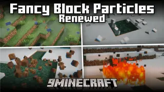 Fancy Block Particles Renewed Mod (26.1.2, 1.20.1) – 3D Digging Particles