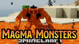 Magma Monsters Mod (1.21.1, 1.20.1) – Lava Lakes Now Fight Back
