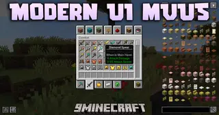 Modern UI Mvus Mod (1.21.11) – Read Smooth Text and Send Emojis in Chat