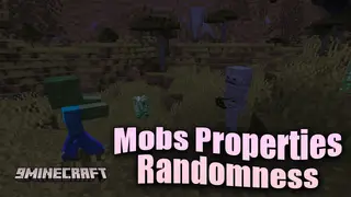 Mobs Properties Randomness Mod (1.21.1, 1.20.1) – Customizable Mob Attributes