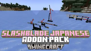 SlashBlade Japanese Addon Pack Mod (1.21.1, 1.20.1) – New Blades New Battles