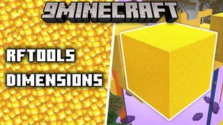 RFTools Dimensions Mod (1.21.1, 1.20.1) – Craft Your Own Dimensions