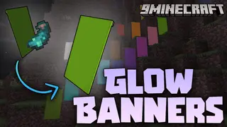 Glow Banners Mod (1.21.11, 1.20.1) – Enhance Your Minecraft Builds