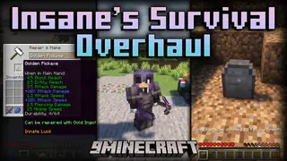 Insane's Survival Overhaul Mod (1.21.1, 1.20.1) – A Survival Experience That