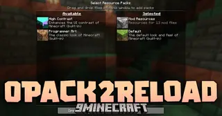 0Pack2Reload Mod (1.21.1, 1.20.1) – Stop Wasting Time Reloading Unchanged