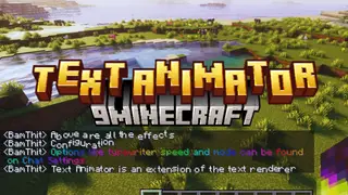 Text Animator Mod (1.21.1, 1.20.1) – Animated Text Features
