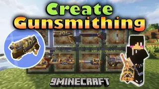 Create Gunsmithing Mod (1.21.1, 1.20.1) – Craft Custom Guns For Epic Combat