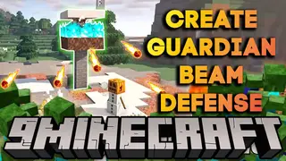 Create Guardian Beam Defense Mod (1.21.1, 1.20.1) – Laser Defense Systems