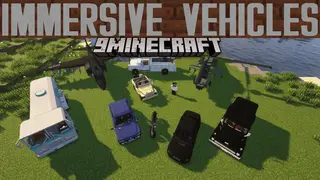 Immersive Vehicles Mod (26.1.2, 1.20.1) – Planes, Automobiles with Realistic Physics